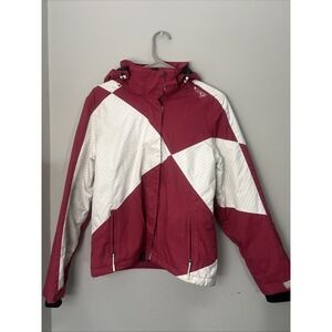 winter ski jacket Orage Size S Pink White